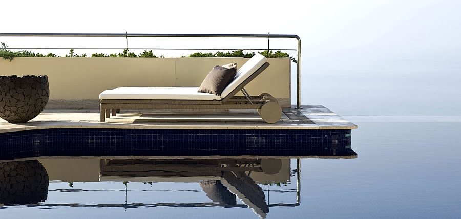 Gorgeous poolside lounger for those who love sustainable style