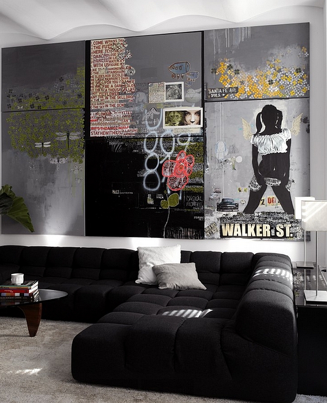 Graffiti-inspired art with a touch of sophistication [Design: SchappacherWhite Architecture]