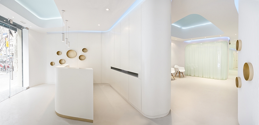 Innovative modern design of Dental Clinic in Barcelona