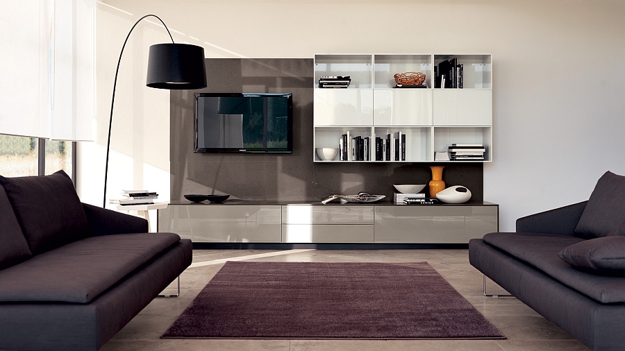 LiberaMente integrates the kitchen and living room with ease