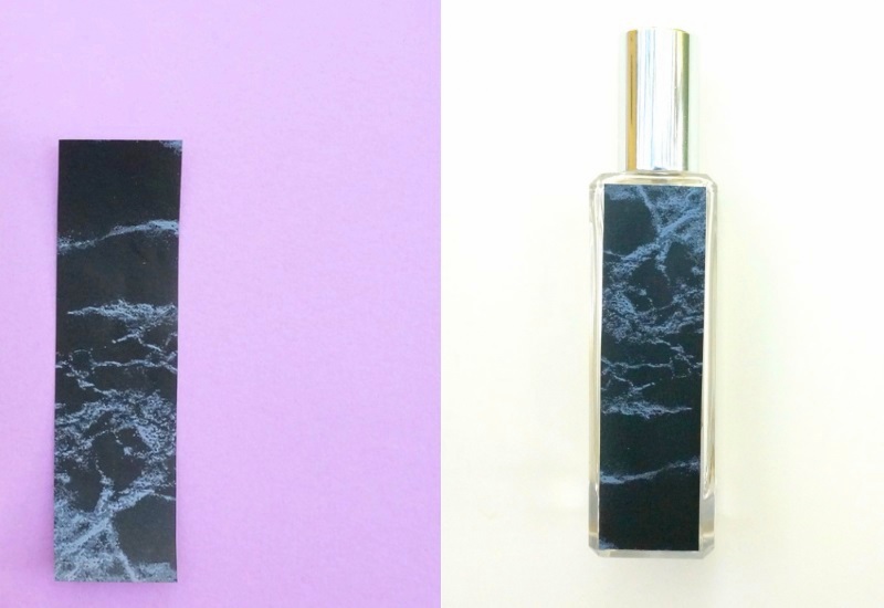 Marble perfume bottle