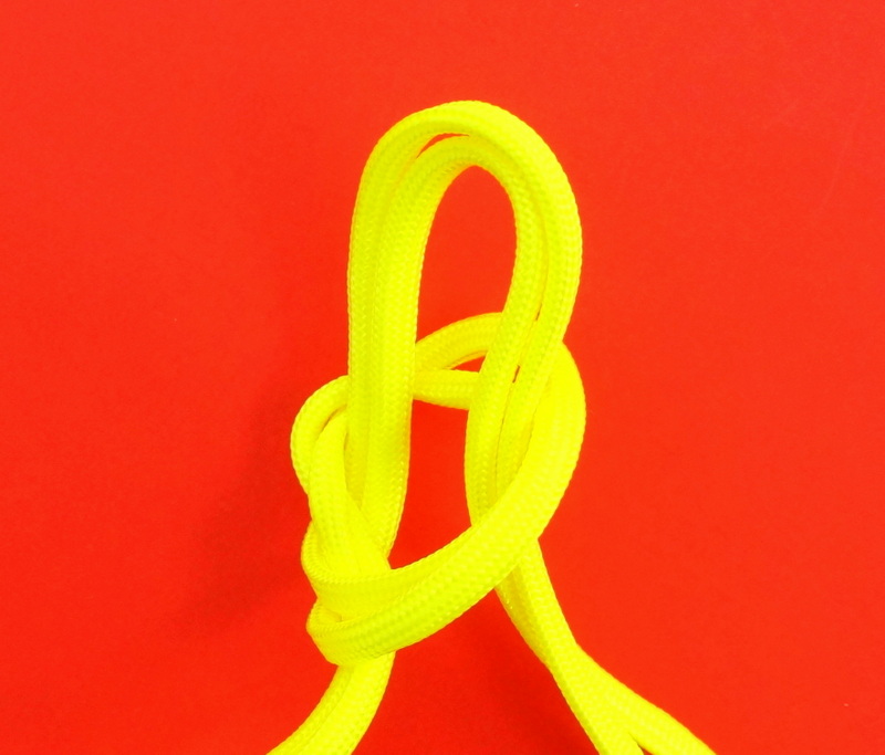 Neon yellow knot