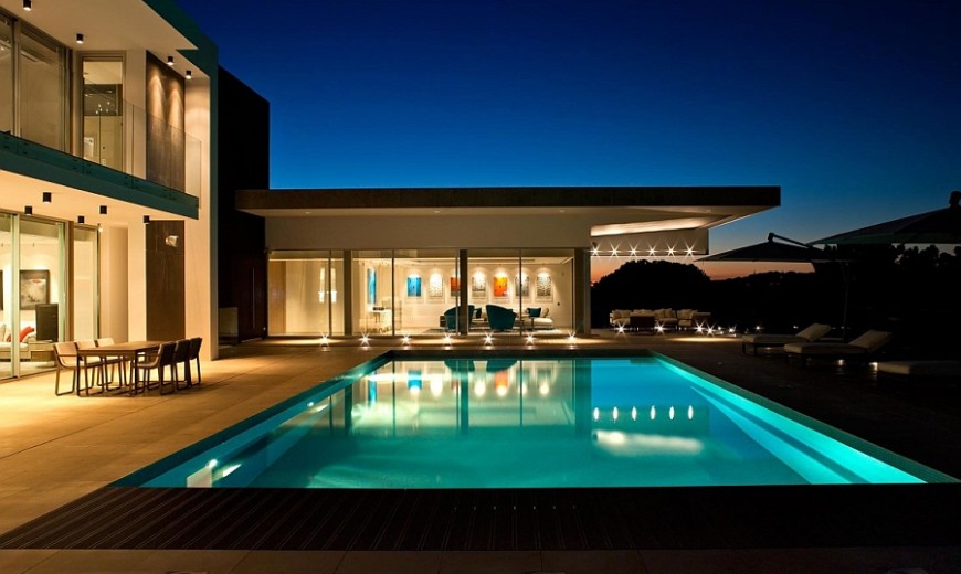 Exciting Decor And Brilliant Accents Enliven Posh Private Villa In Portugal