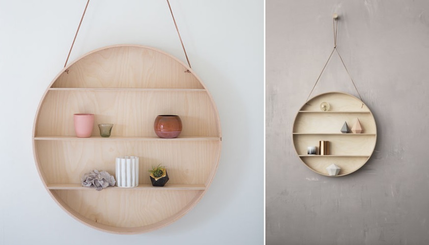 Round shelf from Ferm Living