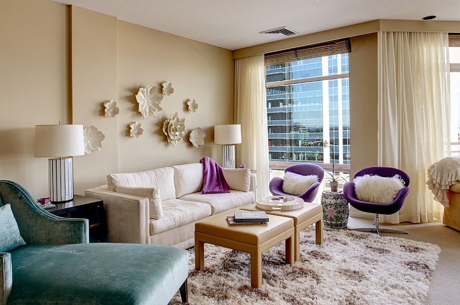 Soft textures and colors usher in the feminine vibe [Design: Cornerstone Design]