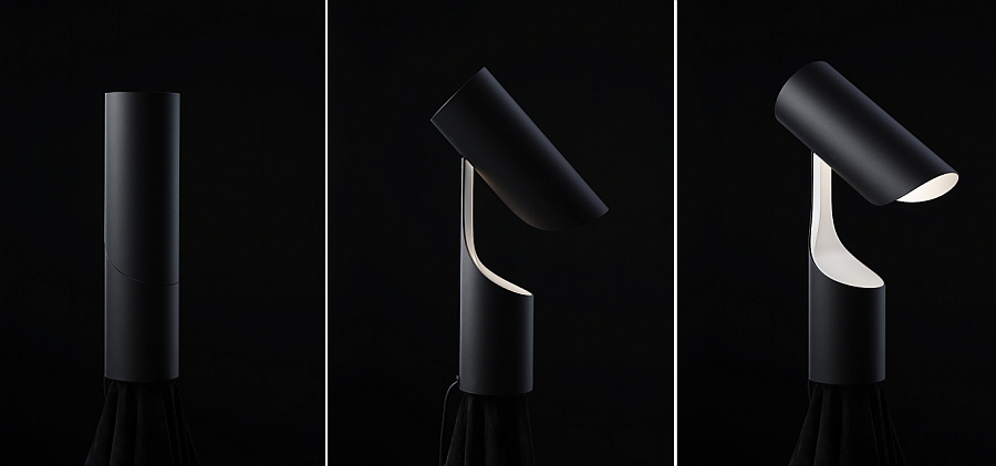 Transformable style of the trendy table lamp from Le Klint