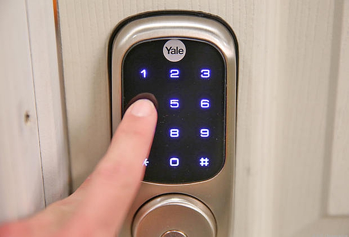 yale smart lock rekey