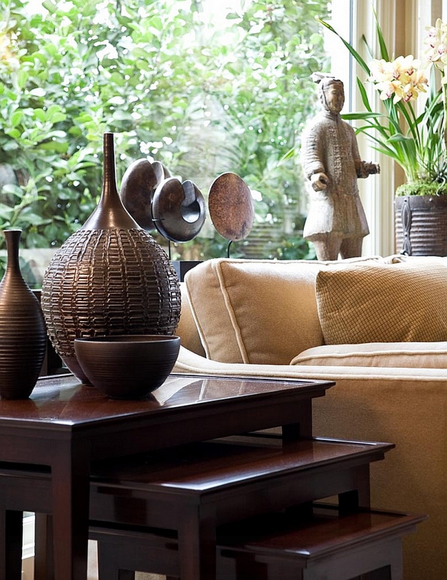 Use the nesting tables creatively to add unique style to your interior [Design: Sutton Suzuki Architects]