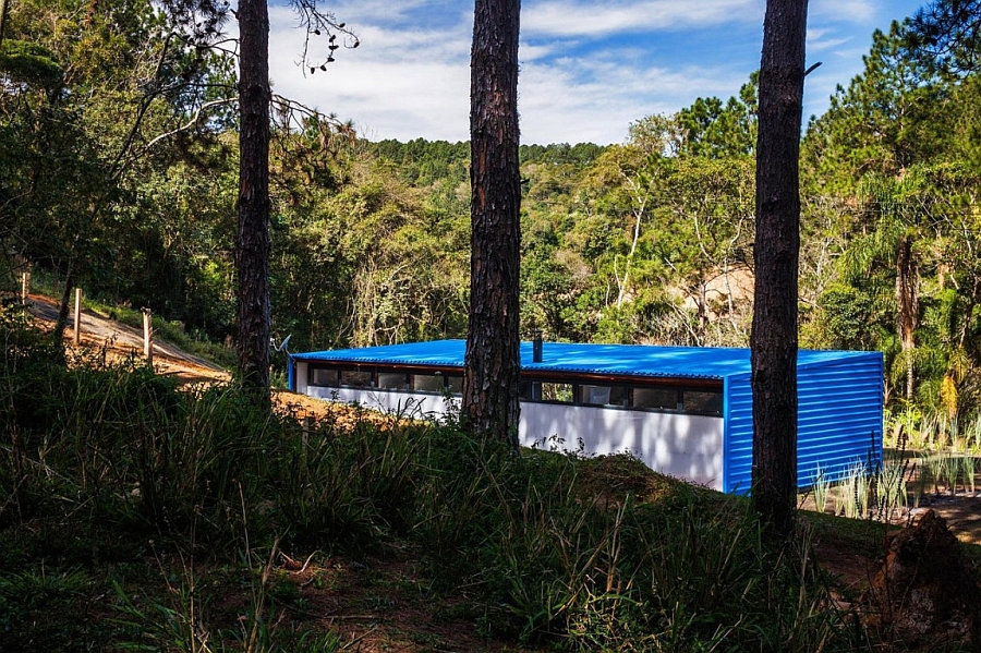 View of the natural landscape around the stylish holiday home