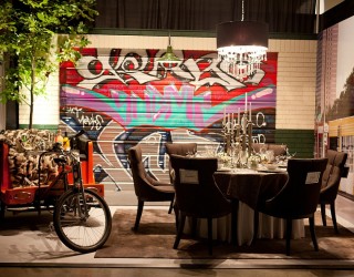 Graffiti Brings Spirited Street Style Indoors With Creative, Colorful Flair