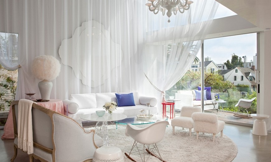 Trendy Feminine Living Rooms With A Dash Of Delicate Finesse!