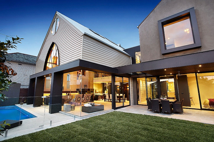 1892 Anglican church turned into a contemporary home