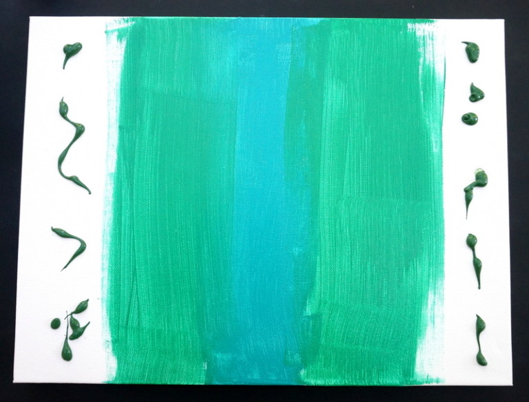 Chic Monochromatic DIY Painting With Ombre Style Decoist