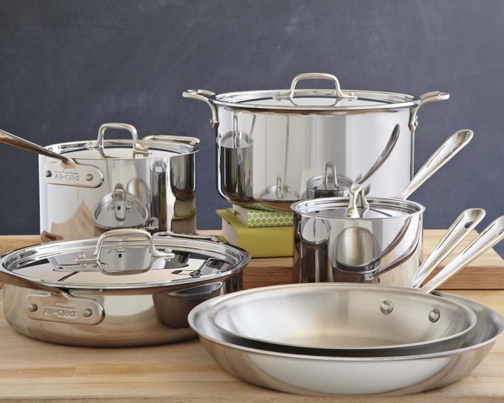 All-Clad stainless steel cookware