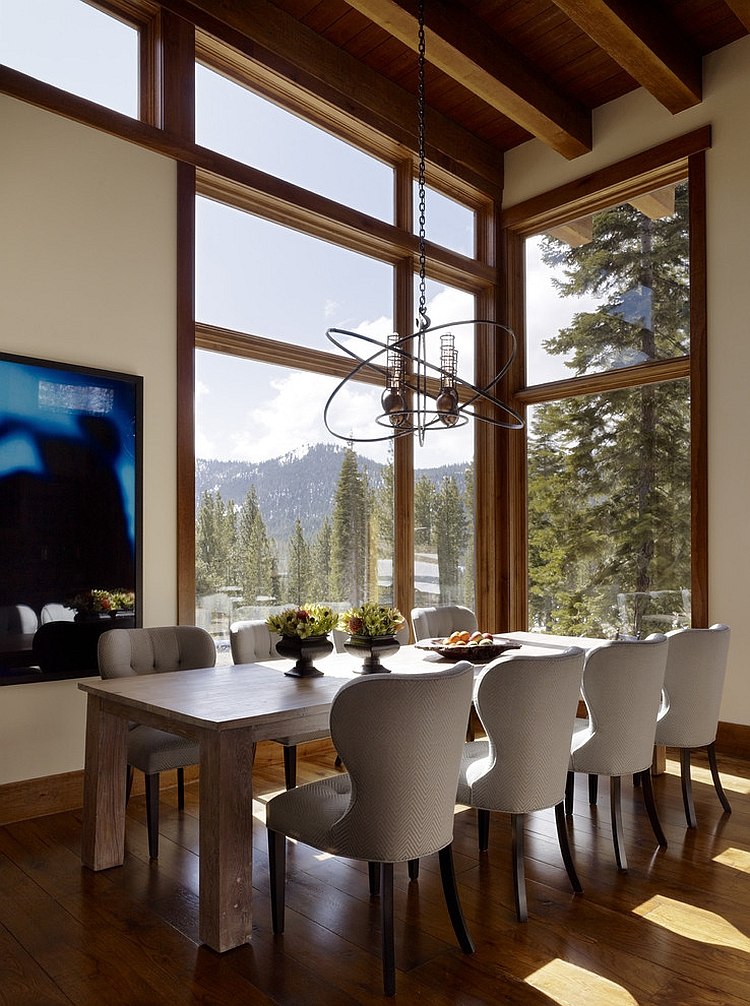 Amazing view outside becomes a part of the interior [Design: Jeffers Design Group]
