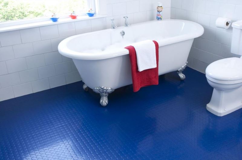 decorating bathroom walls ideas Rooms 10 Flooring Rubber With