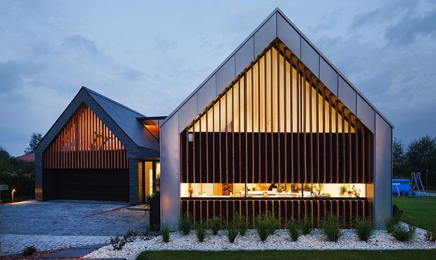 Two Barns House: Inspiring Contemporary Home In Poland