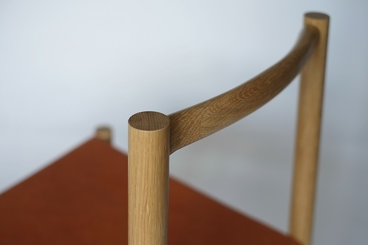 Close-up of the Range Chair by Fort Standard