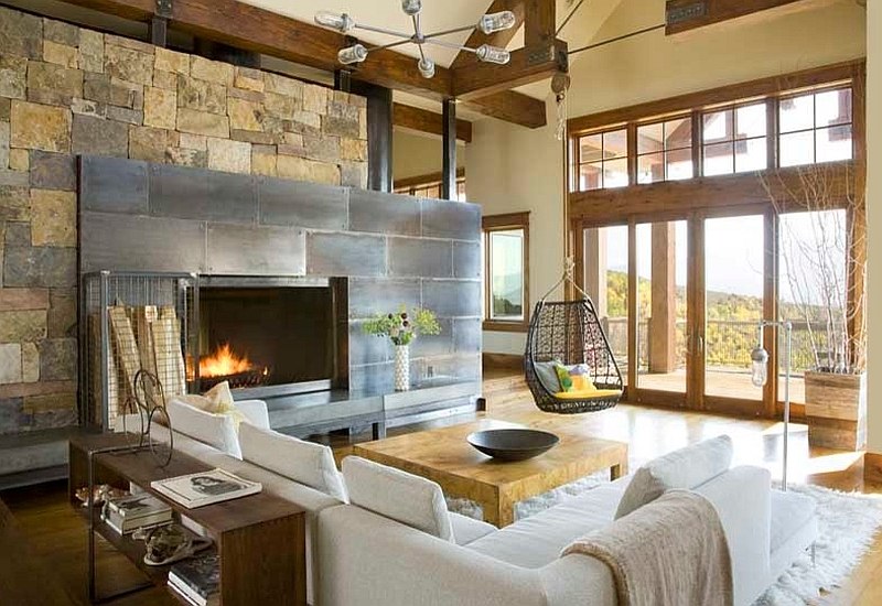 Creative way to use the modern rustic style [By: Studio 80 Interior Design]