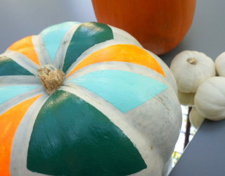 A DIY Pumpkin Decorating Idea