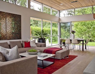 Tranquil Private Forest House In Vancouver Invites Nature Indoors