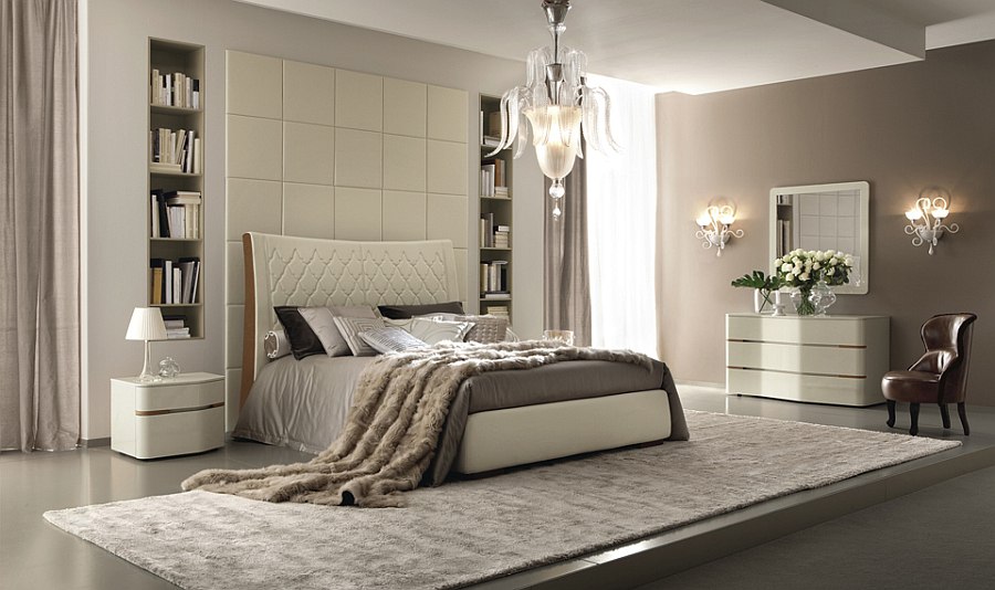 Contemporary Bedroom Furniture Collection, Lavish Italian ...