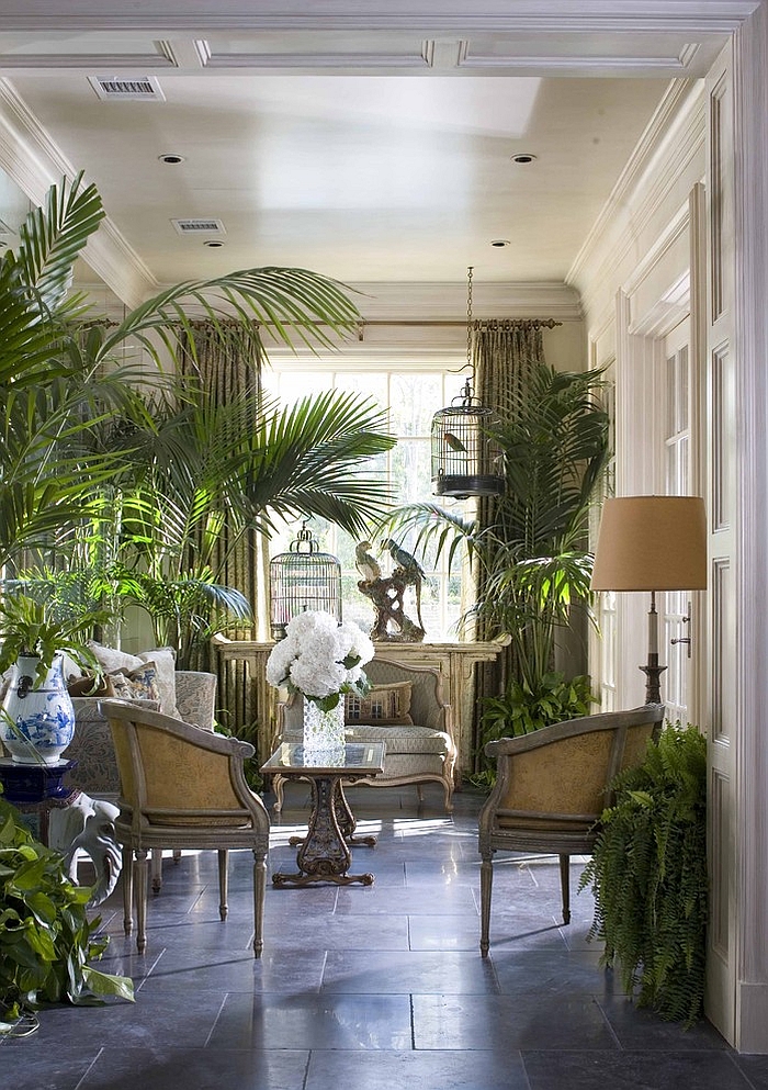 Fabulous sunroom that is all about nature!