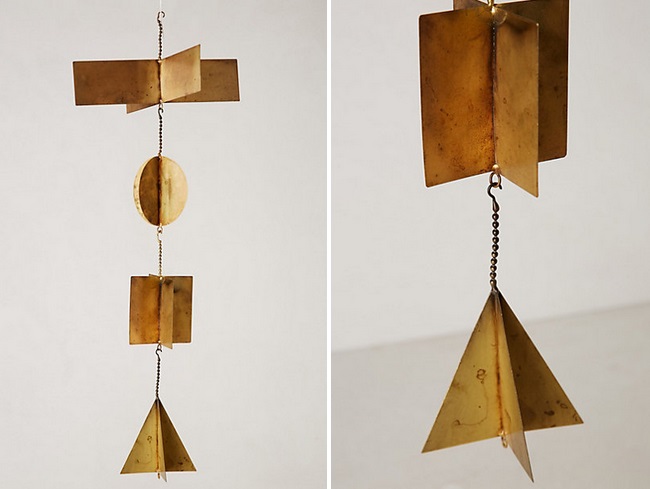 Geo gold chimes