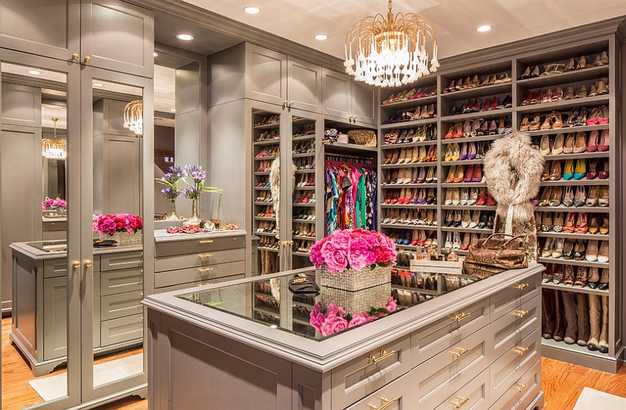 Gorgeous walk-in closet idea for the contemporary home