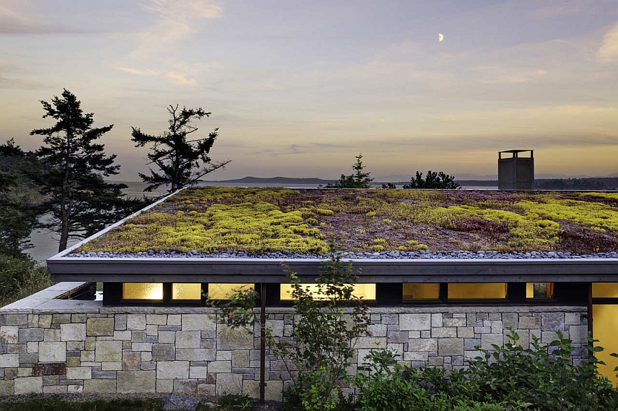 Green rooftop of the beautiful North Bay Residence