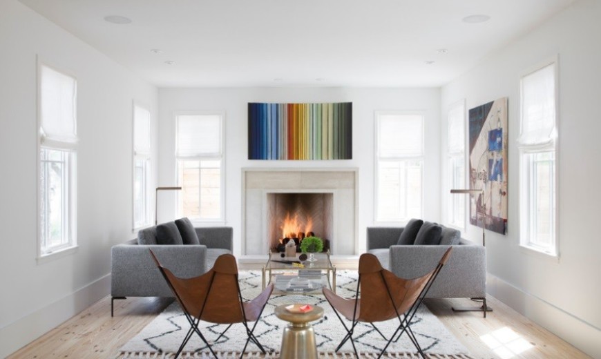 10 Cozy Rooms With A Modern Fireplace