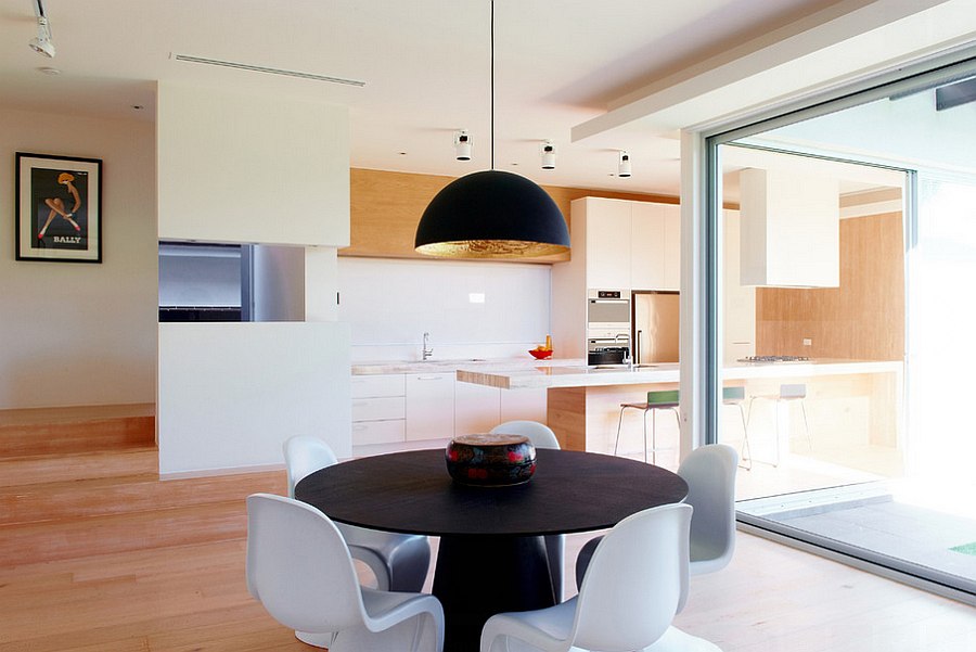 Small dining room next to the kitchen