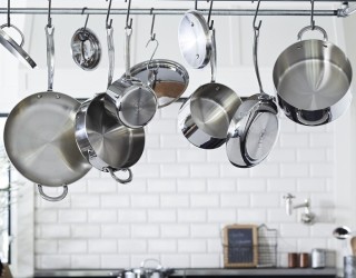 How To Display Stainless Steel Pots