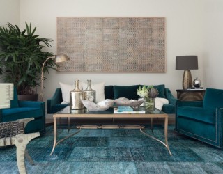 Overdyed and Persian Rugs That Bring Color to Any Room