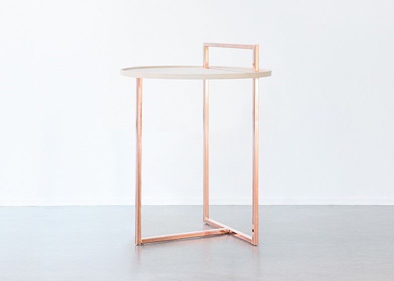 The Orbit side table from Anny Wang