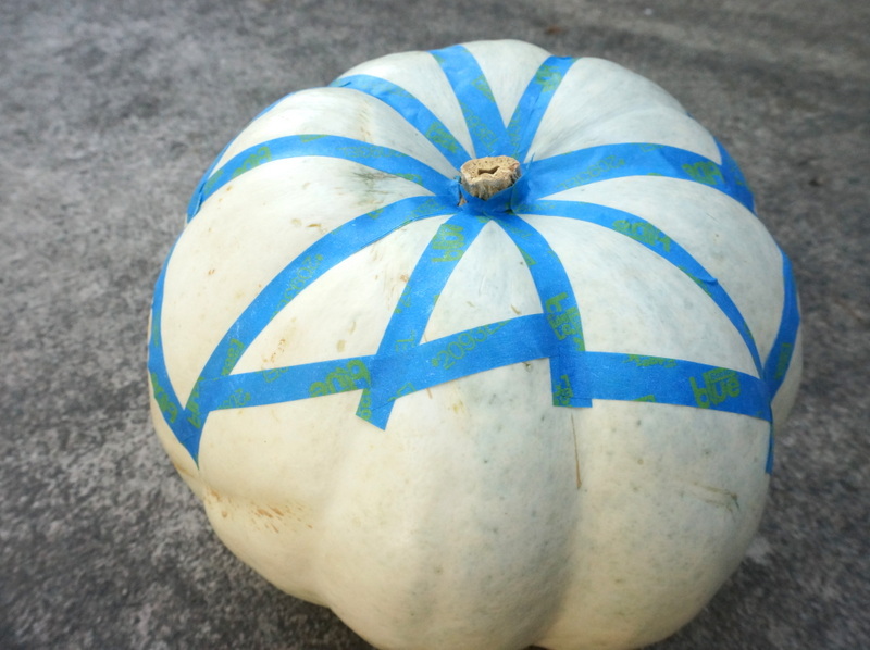 This pumpkin is ready to paint