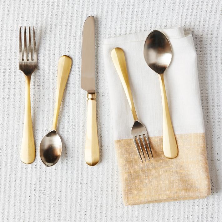 Two-tone flatware