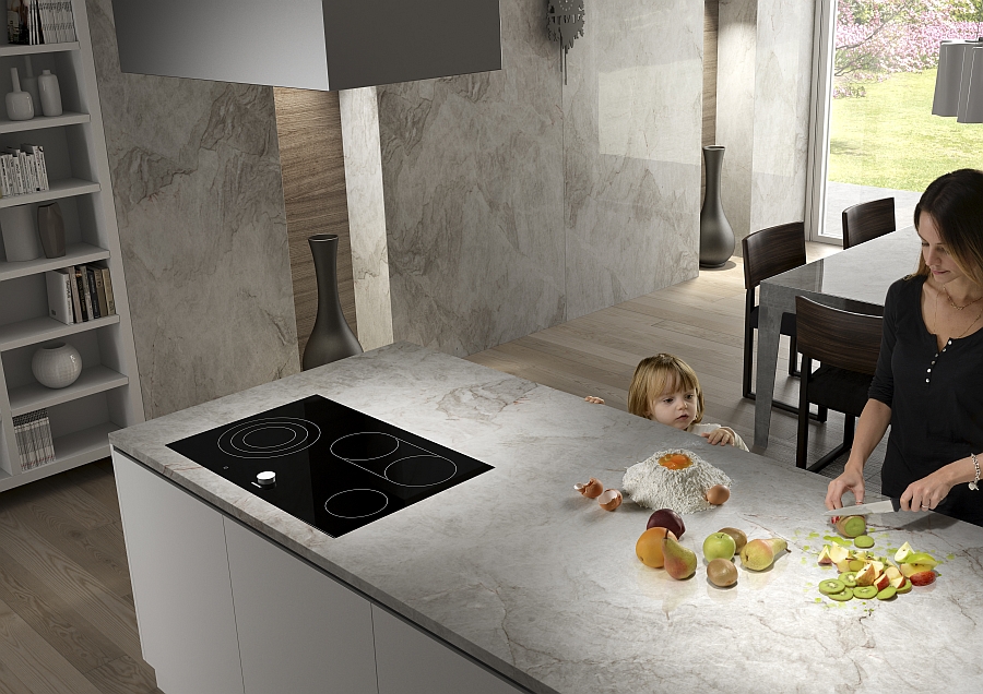 Versatile natural stone finishes from Antolini promote a happy, healthy lifetsyle