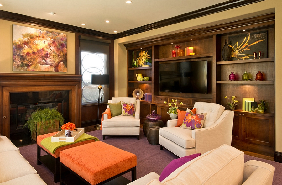 How To Design A Trendy Fun Family Room