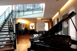 Harmonious Manhattan Penthouse Takes Design Cues from a Stradivarius Violin