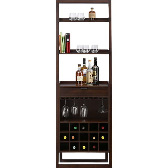 compact bars, bar carts, wall mounted bars, bars for small spaces