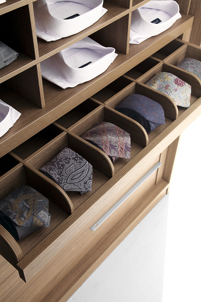 A perfect way to organize your ties