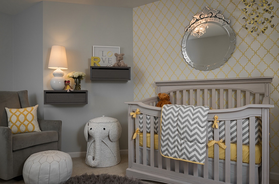 grey nursery theme