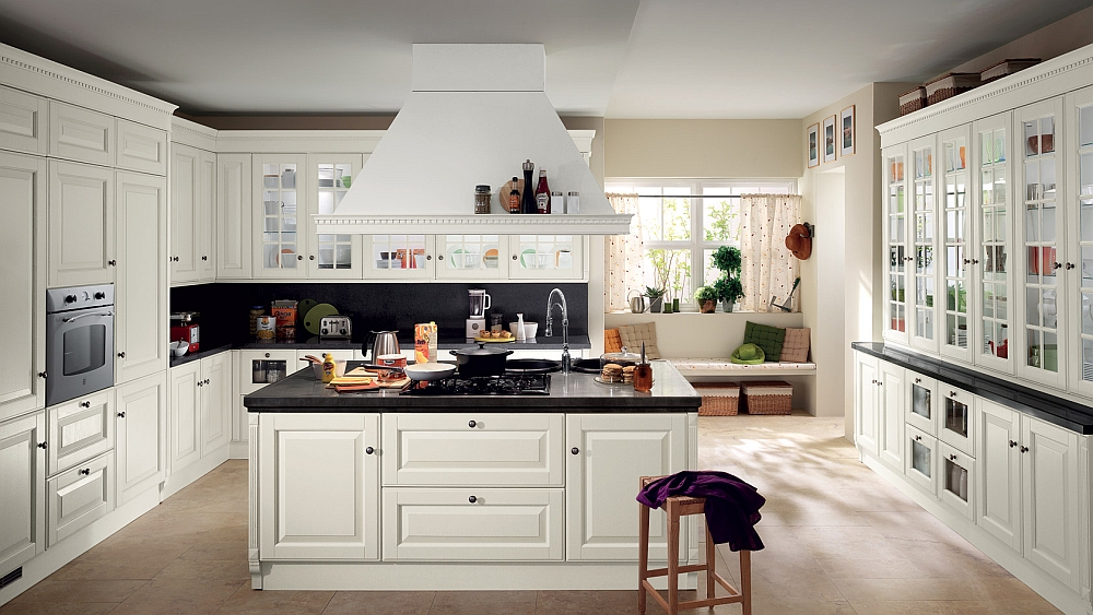 Beautiful blend of classic and contemporary styles in the Baltimora Kitchen