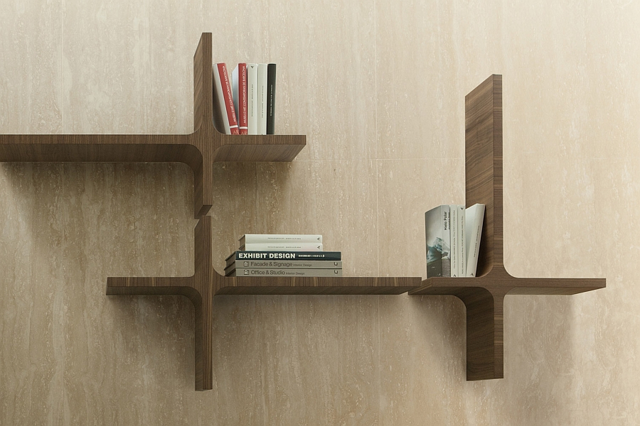 Clean and simple design of the Milo Bookshelf