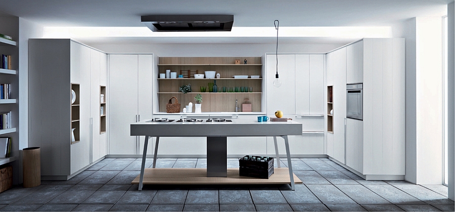 Creative island design for the contemporary kitchen