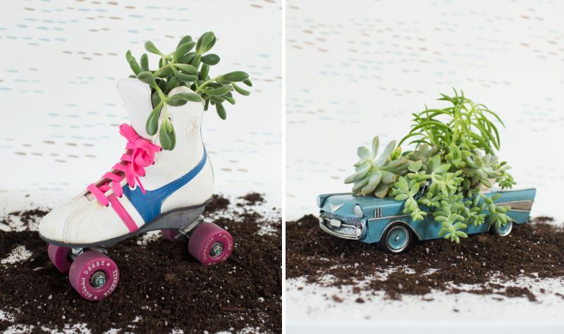 DIY vintage planter from Oh Joy!