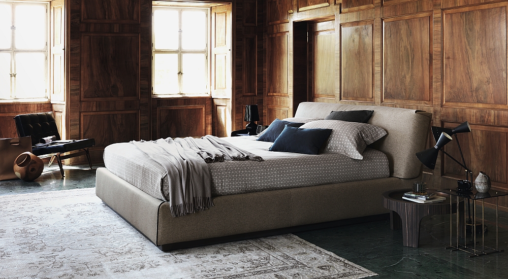 Dashing bed brings together contemporary and classic design