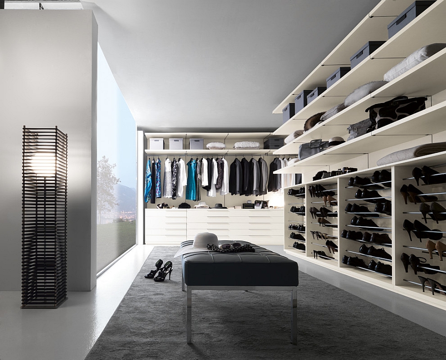 Exclusive Walk-in Closet Design - Made in Italy