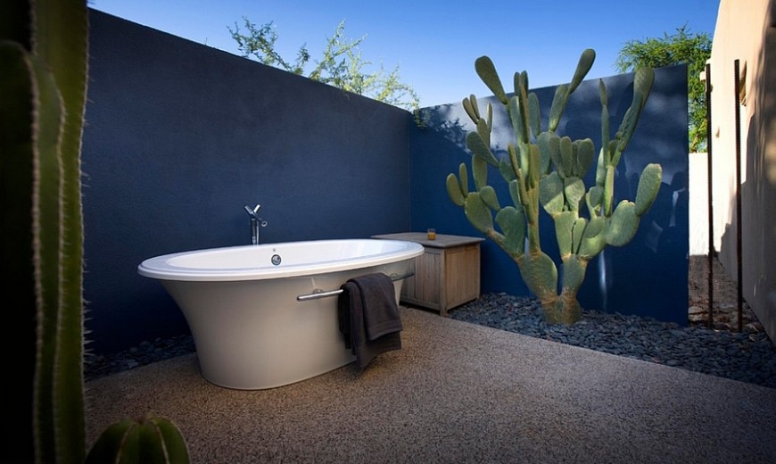 23 Amazing Inspirations That Take The Bathroom Outdoors!